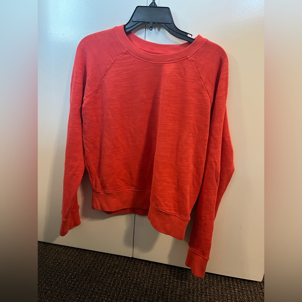 Red JCrew Sweatshirt